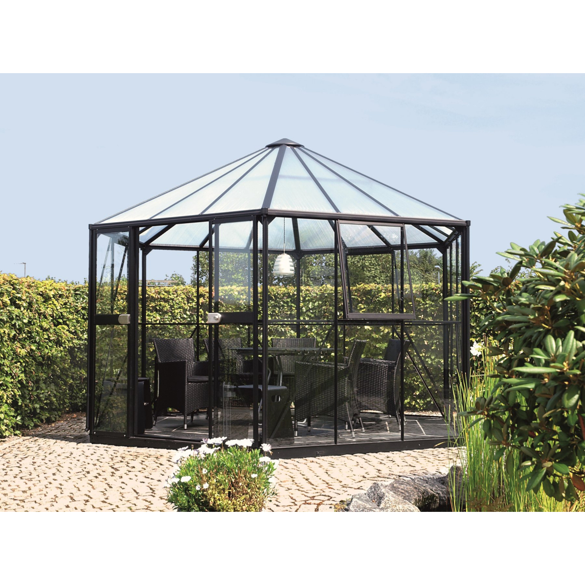 Vitavia Garden Zahradní pavilon VITAVIA HERA 9000 černý LG651