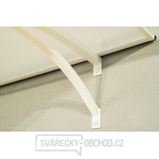 Vchodová stříška LANITPLAST LARUS 160/87 bílá náhled