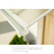 Vchodová stříška LANITPLAST LARUS 160/87 bílá náhled