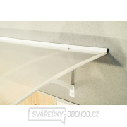 Vchodová stříška LANITPLAST LARUS 160/87 bílá náhled