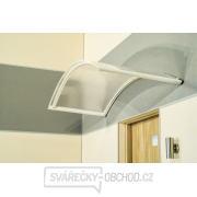 Vchodová stříška LANITPLAST TOPAZ 130/70 bílá náhled