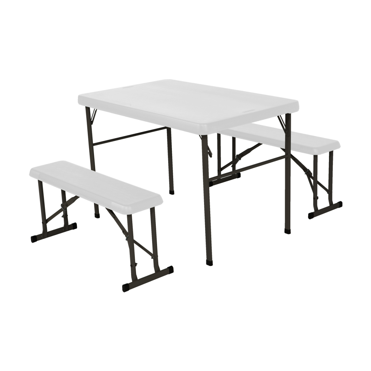 Campingový stůl + 2x laviceLIFETIME 80353 / 80352