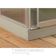 Skleník VITAVIA VENUS 2500 čiré sklo 3 mm stříbrný náhled
