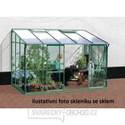 Skleník VITAVIA IDA 6500 PC 6 mm zelený+ tyče na zeleninu zdarma gallery main image