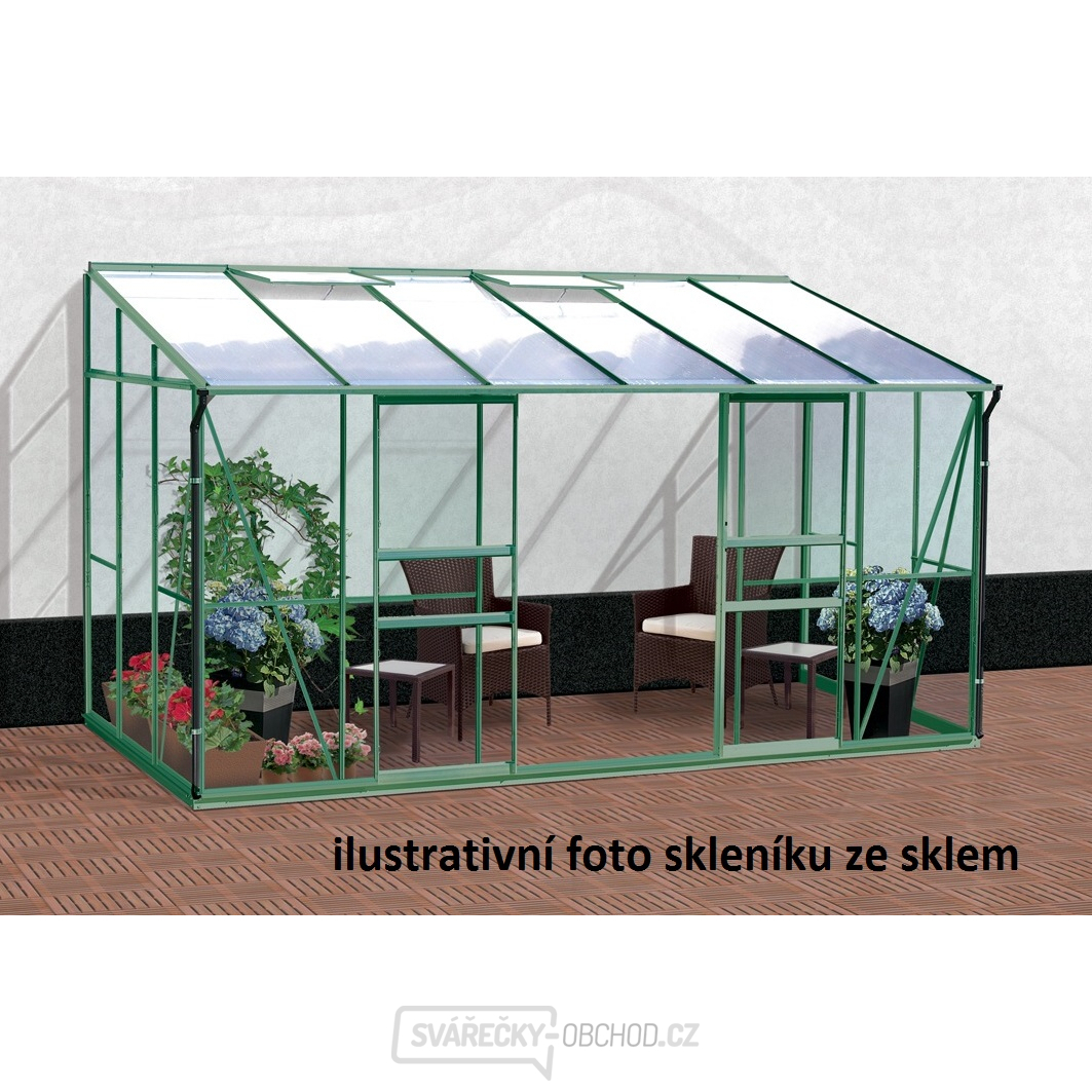 Skleník VITAVIA IDA 7800 PC 4 mm zelený