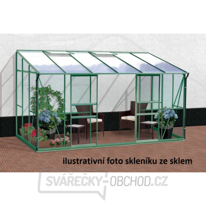 Skleník VITAVIA IDA 7800 PC 4 mm zelený