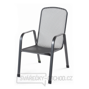 Savoy Basic - stohovatelná židle z tahokovu, tmavě šedá