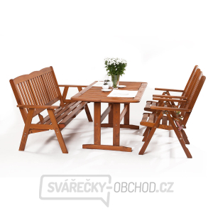 Sven 2+3+ - zahradní sestava (2x pol. křeslo, 1x třímístná lavice, 1x stůl)