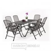 Basani 6+ - zahradní sestava (6x pol. křeslo Savoy Basic, 1x stůl Universal) gallery main image
