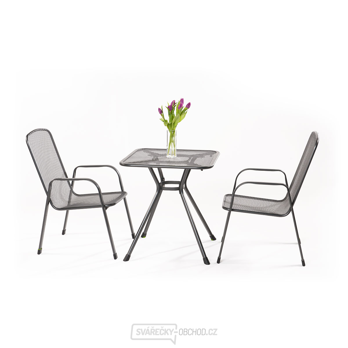 Sabi 2+ - zahradní sestava (2x židle Savoy Basic, 1x stůl Tavio)