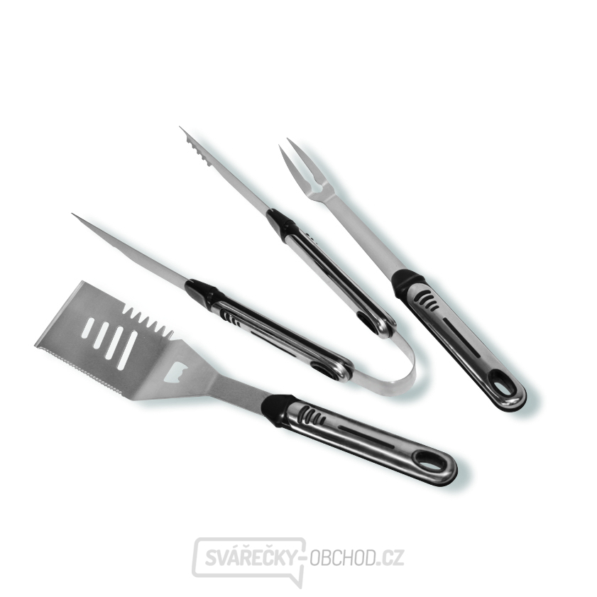 Třídílná nerezová sada grilovacího nářadí Activa Třídílná nerezová sada grilovacího nářadí Activa gallery main image