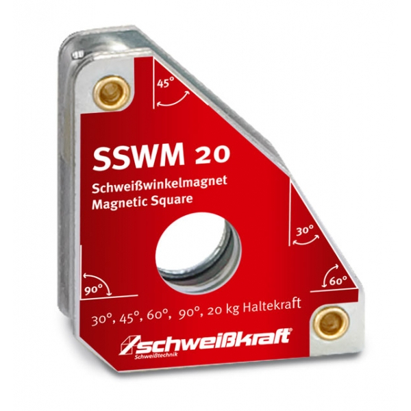 Levně Permanentní svařovací úhlový magnet SSWM 20 1790070