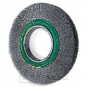 Drátěný kotouč vlnitý na nerez 250 x 30, Ø drátu 0,3 mm Drátěný kotouč vlnitý na nerez 250 x 30, Ø drátu 0,3 mm gallery main image