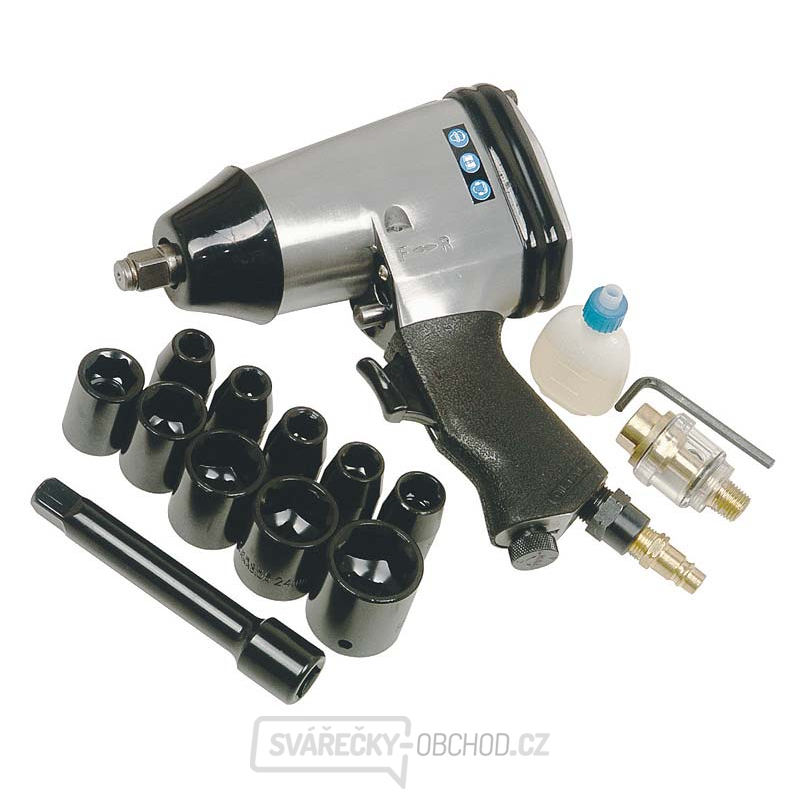 Příklepový utahovák 1/2" SS - sada