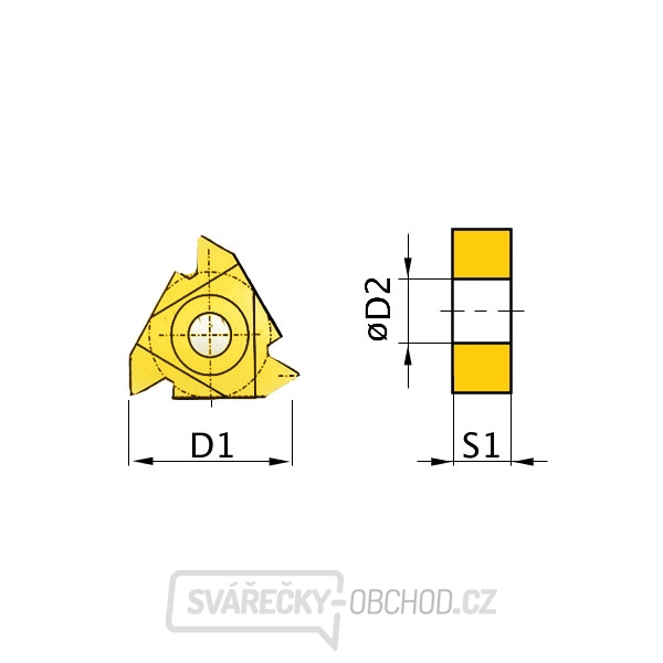 Břitové destičky AR, 5 ks