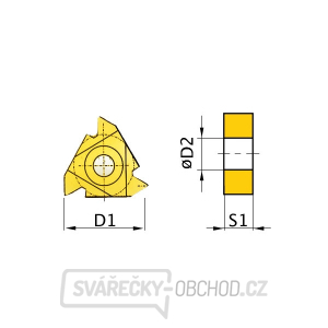 Břitové destičky AR, 5 ks Břitové destičky AR, 5 ks gallery main image