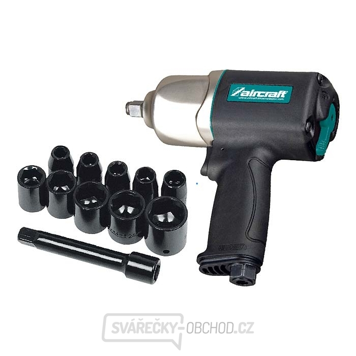 Příklepový utahovák SS  Komposit 1/2" PRO - sada