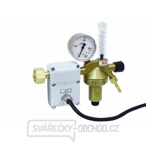 Redukční ventil GCE Dincontrol CO2 200/30 l - průtokoměr, ohřívač 42 V gallery main image