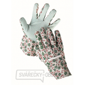 Pracovní rukavice Avocet, PVC terčíky na dlani a prstech - vel. 9