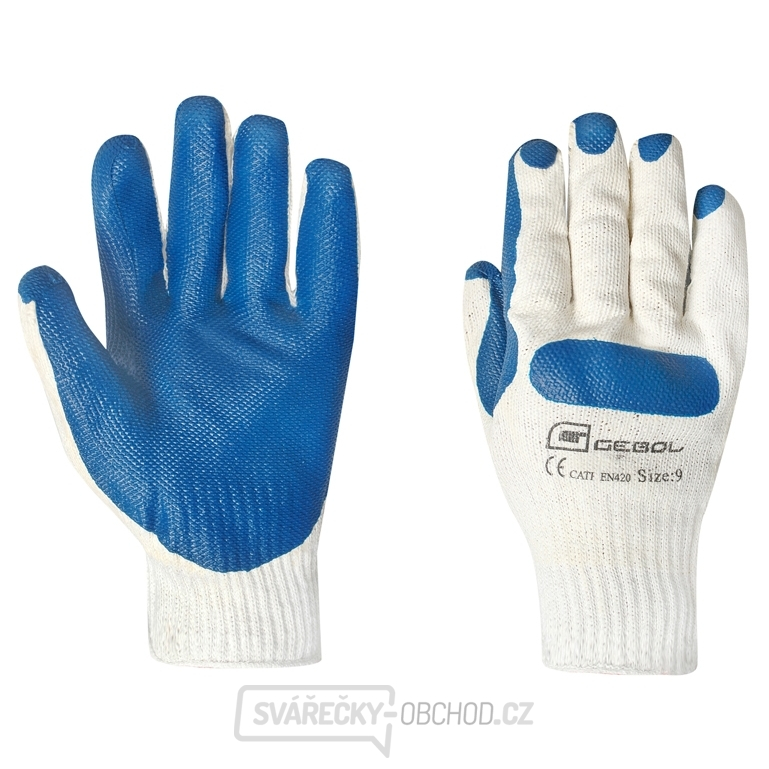 Pracovní rukavice POWER WORKER blistr - vel.10