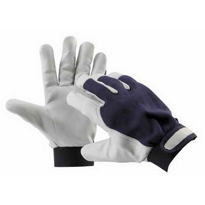 ČERVA EXPORT IMPORT a.s. Pracovní rukavice PELICAN BLUE, jemná lícová kozinka, vel. 8 0101006899080