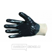 HARRIER - rukavice polomáčený nitril pružný úplet velikost 7 Náhled