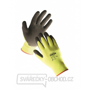 PALAWAN- rukavice nylonové latexová dlaň - velikost 9