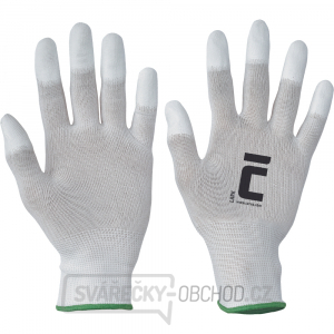 LARK - nylonové rukavice s polyuretanovou vrstvou velikost 9