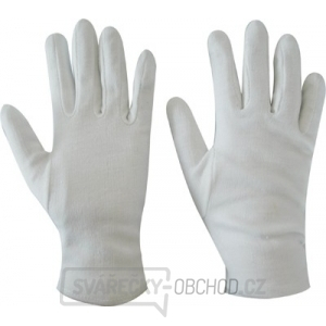 Pracovní bavlněné rukavice TRIKOT - vel.9  gallery main image