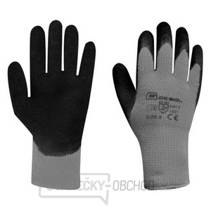 Pracovní rukavice WINTER GRIP šedé velikost 10 - blistr gallery main image