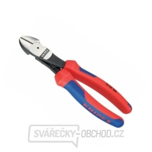 KNIPEX - kleště štípací stranové pevnostní, zesílené PVC - 180mm