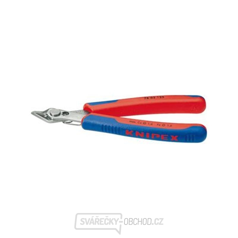KNIPEX - minikleště štípací pro elektroniku 125mm