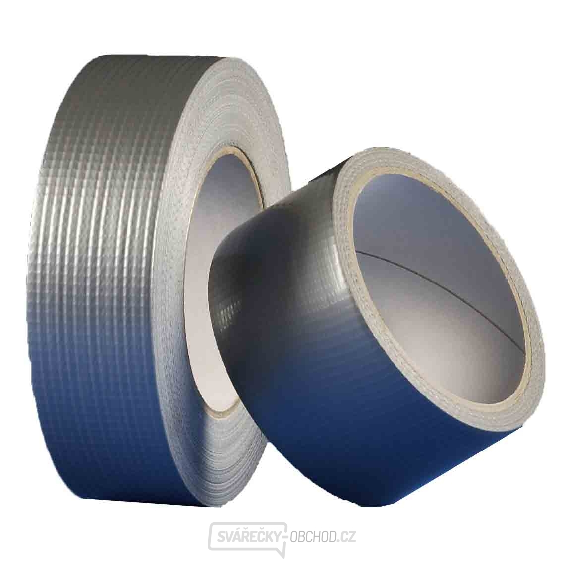 Univerzální textilní páska 25mm x 25m - stříbrná