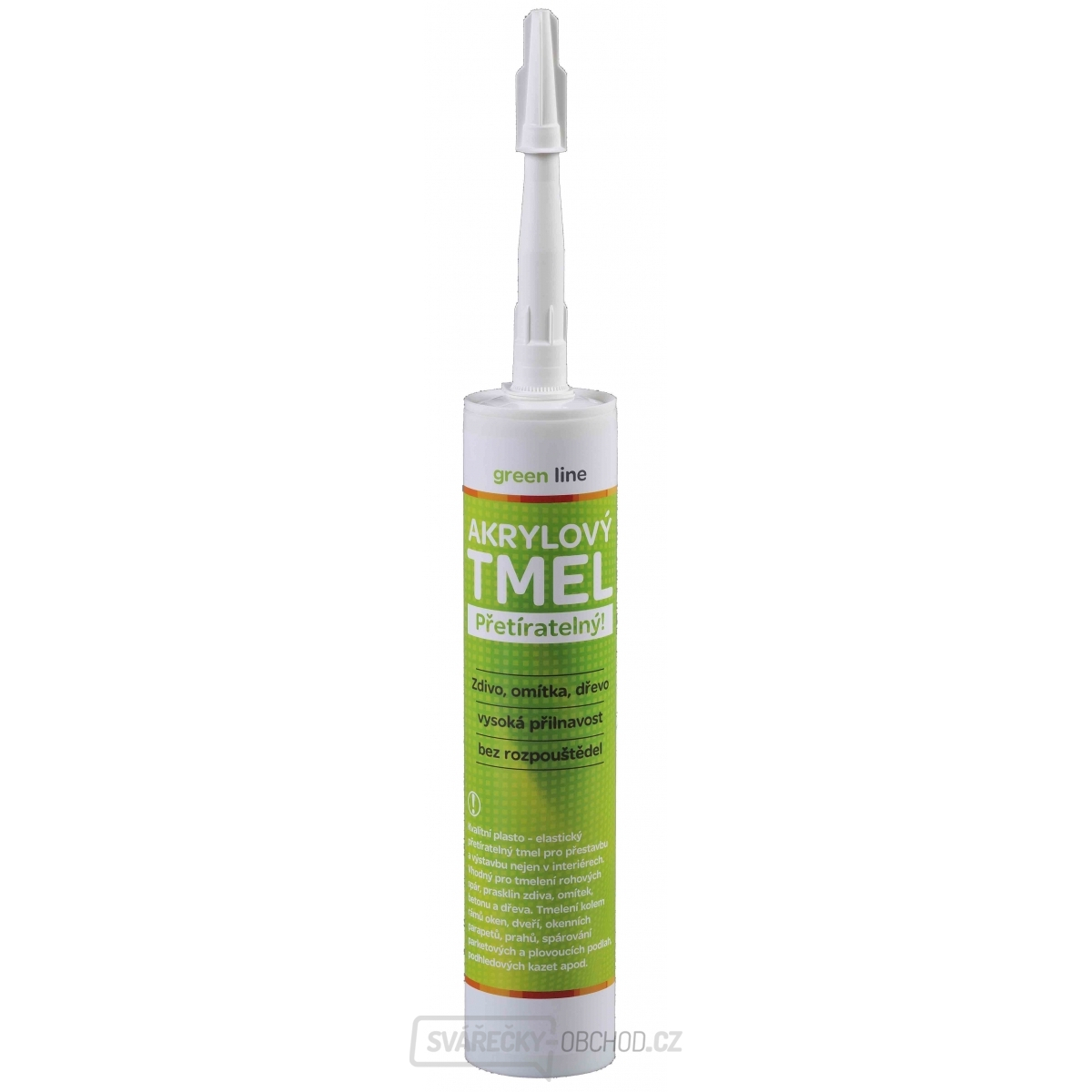 Den Braven - akrylový tmel 310 ml kartuše - bílý