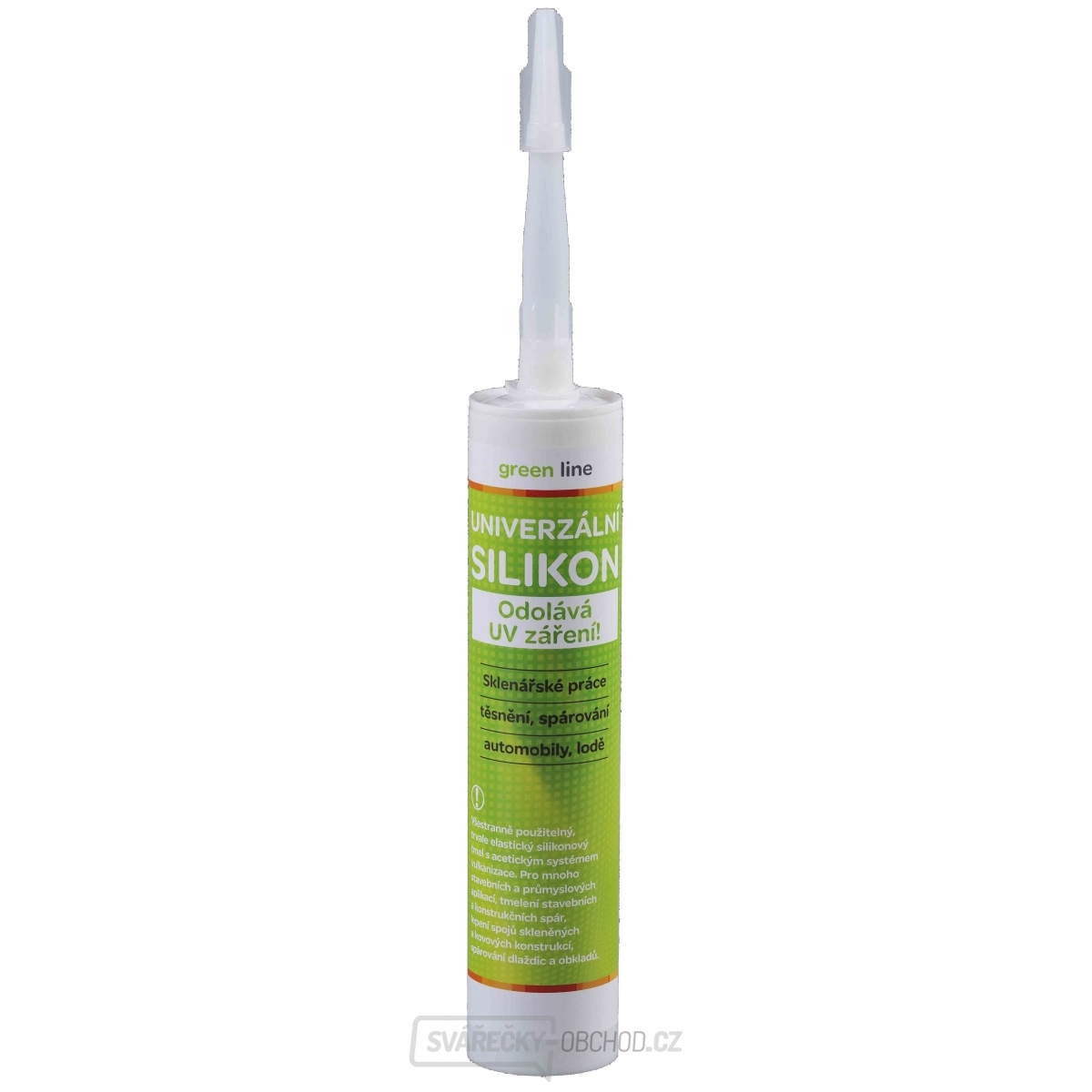 Den Braven - univerzální silikon 310 ml kartuše - transparentní