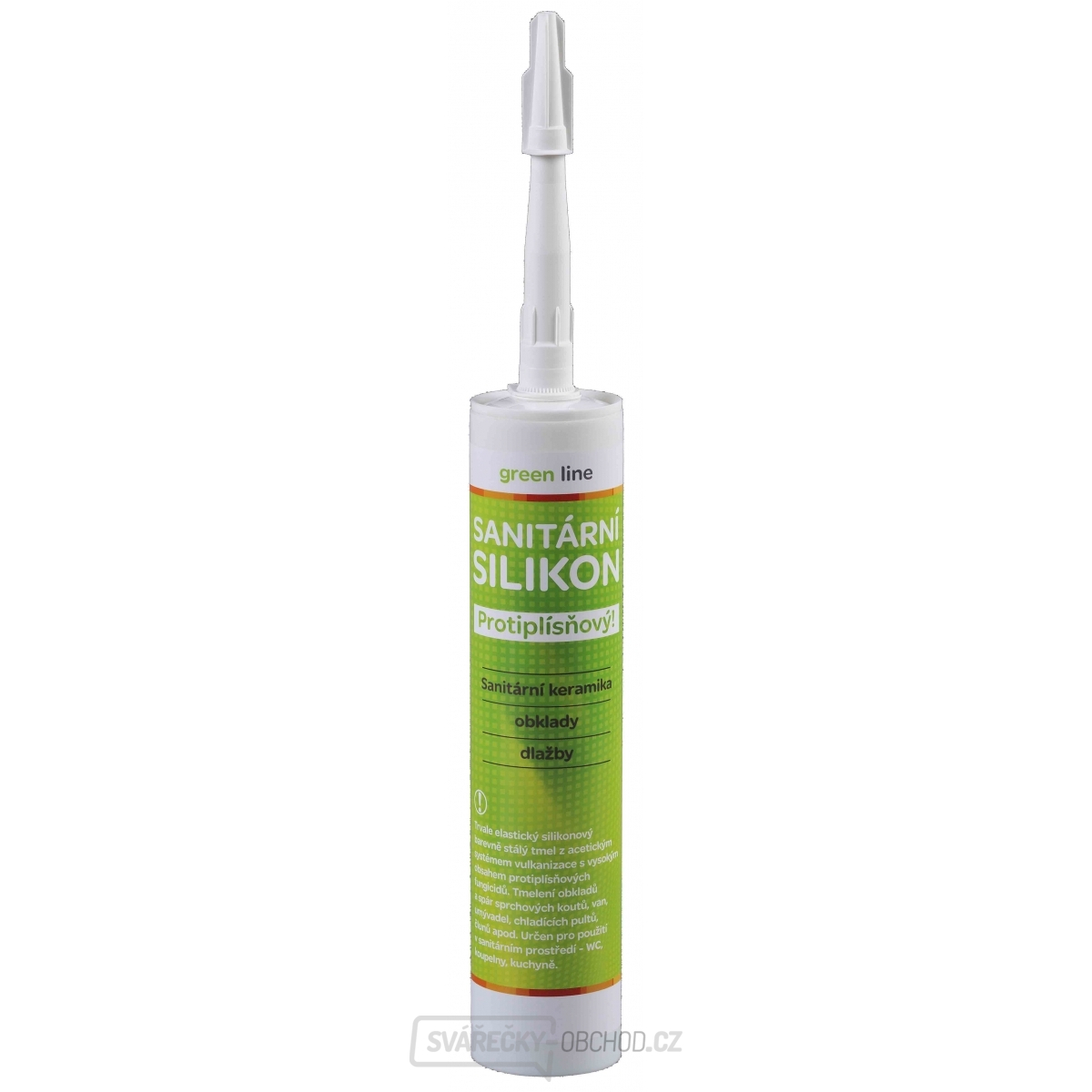 Den Braven - sanitární silikon 310 ml kartuše - bílý