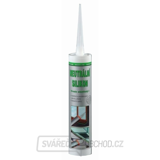 Den Braven - neutrální silikon 310 ml kartuše - transparentní