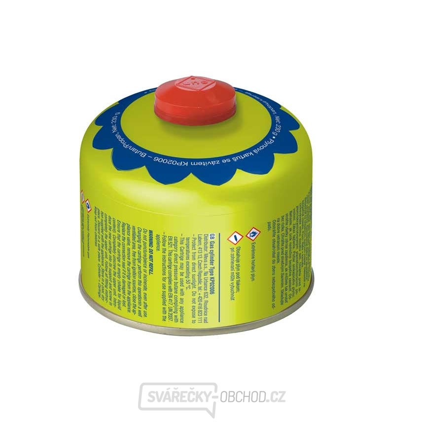 MEVA - kartuše 230 g - ventil, závit MEVA - kartuše 230 g - ventil, závit gallery main image