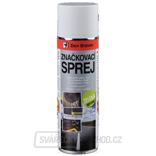 Den Braven - značkovací sprej  500ml - reflexní zelená