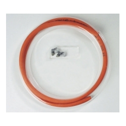 MEVA - hadice 8mm 1,5m se sponami NP01006