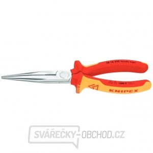 KNIPEX - kleště s půlkulatými čelistmi 200 mm, potah PVC do 1000V KNIPEX - kleště s půlkulatými čelistmi 200 mm, potah PVC do 1000V gallery main image
