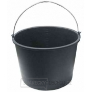 Vědro stavební s držadlem 12l - černé Vědro stavební s držadlem 12l - černé gallery main image