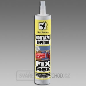 Den Braven - montážní lepidlo FIX FLEX 310ml gallery main image