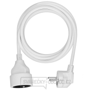 Solight prodlužovací kabel - spojka, 1 zásuvka, bílá, 3m Solight prodlužovací kabel - spojka, 1 zásuvka, bílá, 3m gallery main image