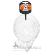 Solight prodlužovací kabel - spojka, 1 zásuvka, bílá, 5m Náhled