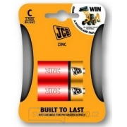 JCB zinko-chloridová baterie R14, blistr 2 ks gallery main image