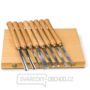 Soustružnická dláta na dřevo sada - 8 ks gallery main image