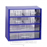 Závěsná skříňka - 4 S, 2 V - modrá 6768M Závěsná skříňka - 4 S, 2 V - modrá 6768M gallery main image