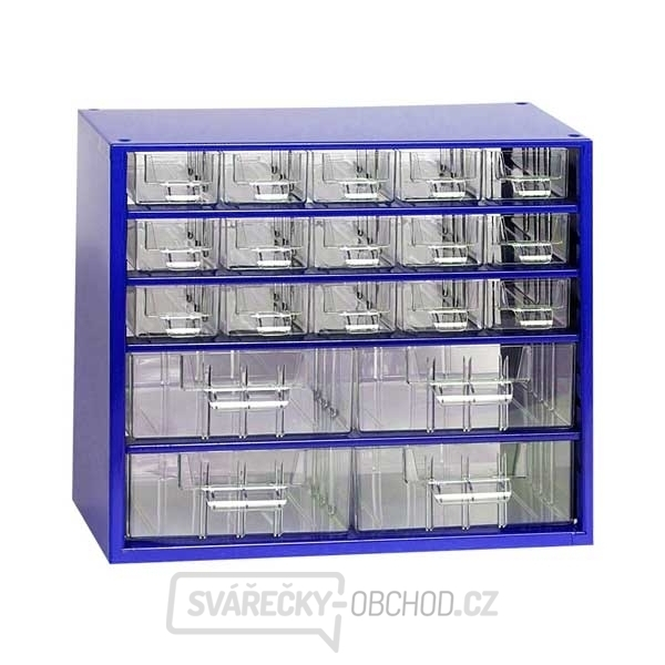 Závěsná skříňka - 15 M, 4 S - modrá 6763M