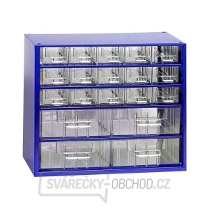 Závěsná skříňka - 15 M, 4 S - modrá 6763M Závěsná skříňka - 15 M, 4 S - modrá 6763M gallery main image